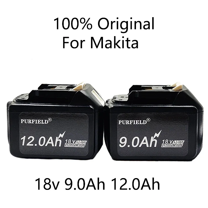 

For Makita Replacement 18V 9.0Ah 12.0Ah Battery For BL1830 BL1830B BL1840 BL1840B BL1850 BL1850B rechargeable battery LED indica