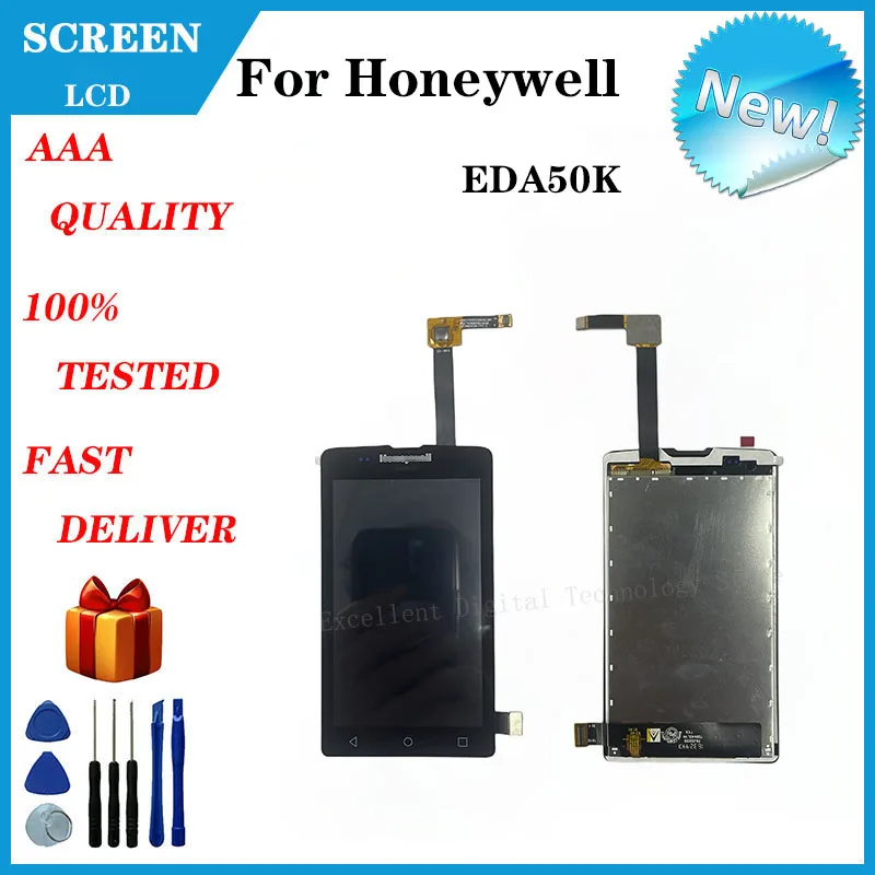 

100% Tested New For Honeywell EDA50K LCD Display With Touch Screen Digitizer Assembly Replacement With Repair Tools