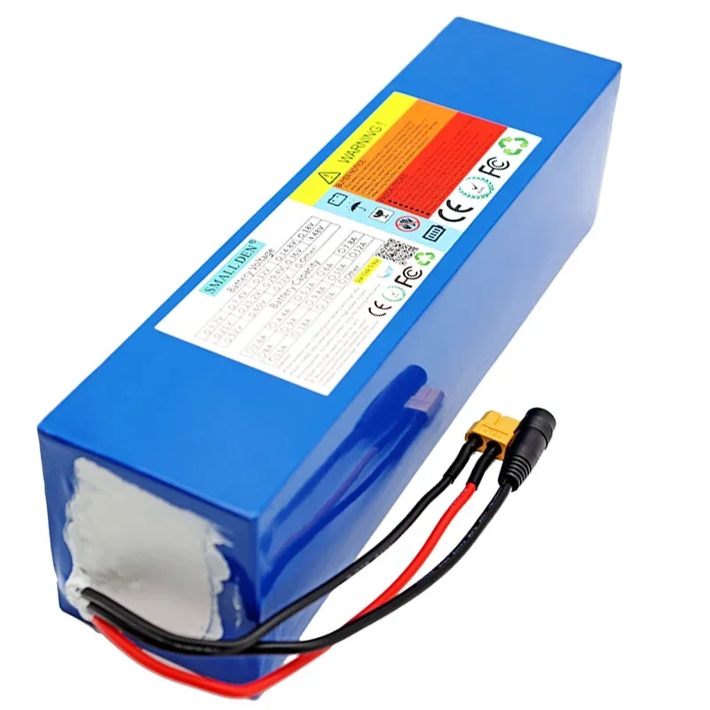 New 52V 21700 15ah lithium-ion battery pack 14S3P with large capacity built-in BMS suitable for power tools,backup batteries,etc