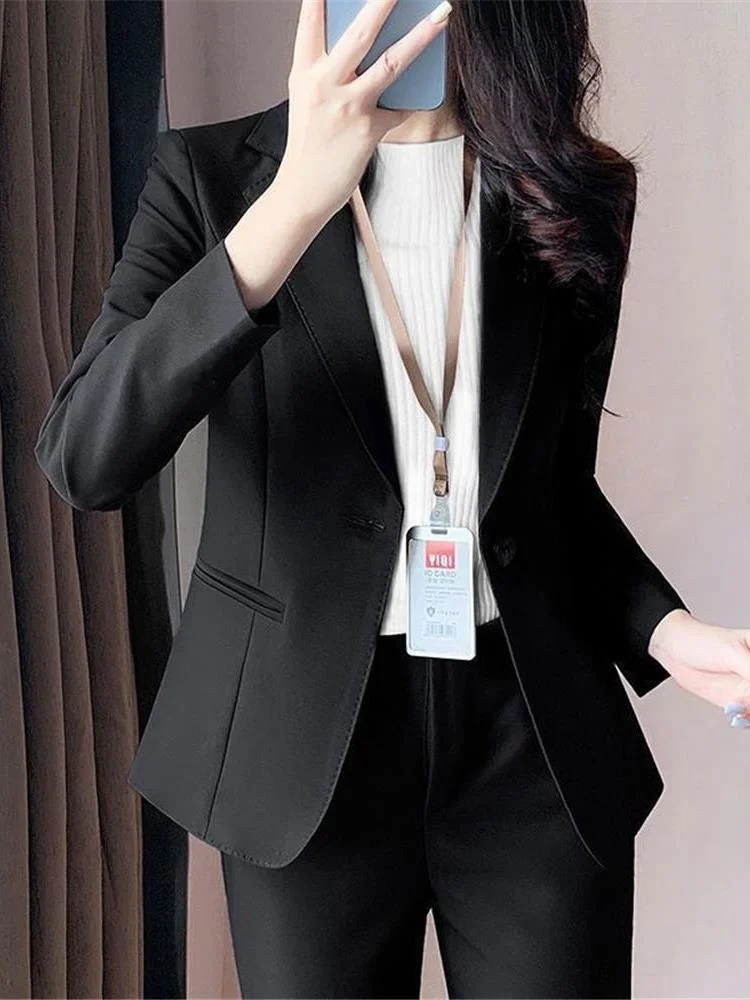 

Женский костюм Bla Jaet для профессионального интервью, спецодежда ort Sle Cleanfit, зимняя коллекция китайского бренда