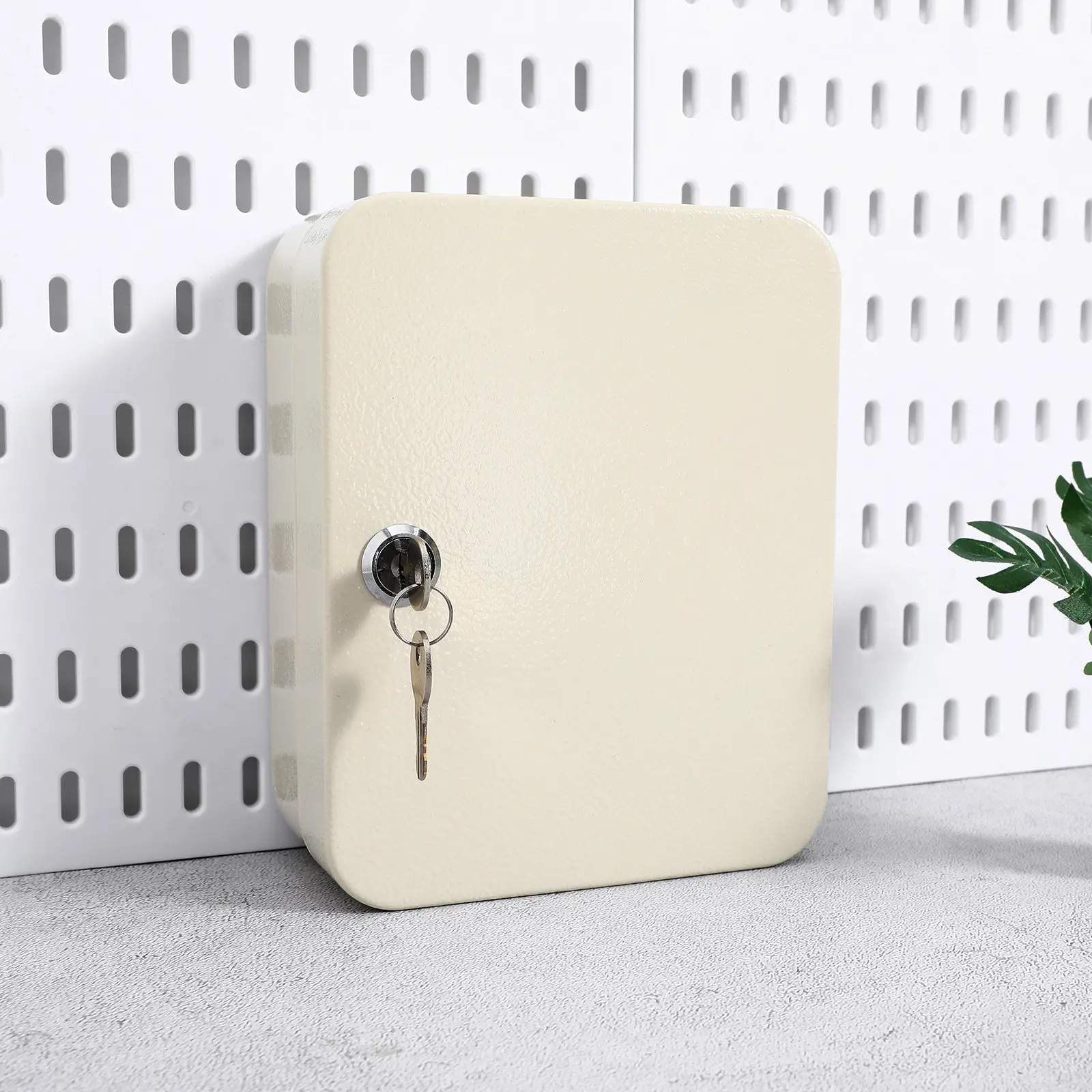 Key Cabinet Lock Box Wall Mount Safe Organizer 20 Slots Secure Key Storage Holder Keys Box Keys Wall Organizer