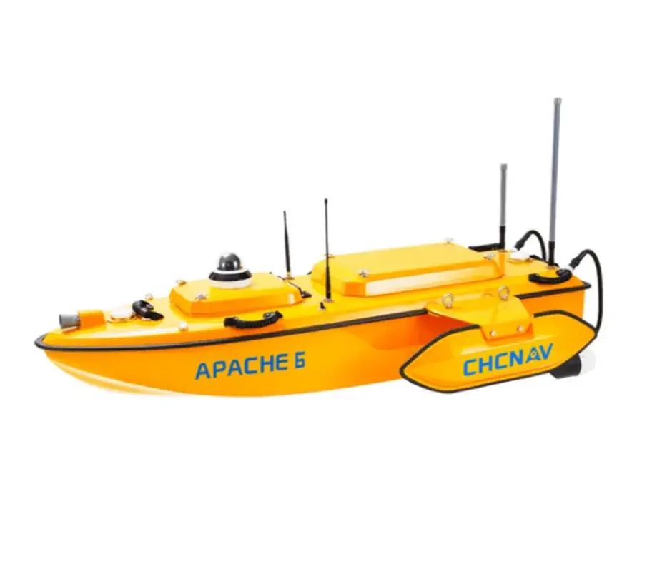 

High Efficiency Chcnav Apache6 USV Unmanned Surface Vehicle Surveying USV Boat Autopilot Water Surveying Equipment