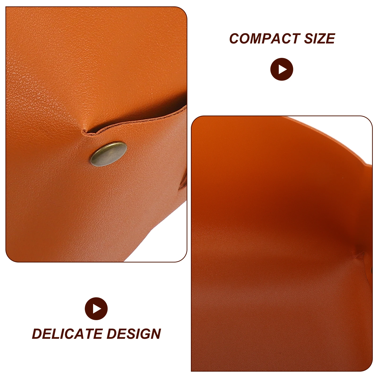 

DIY Desktop Storage Box Brown Color Multifunctional Jewelry Key Organizer Tray Tabletop Accessory Holder