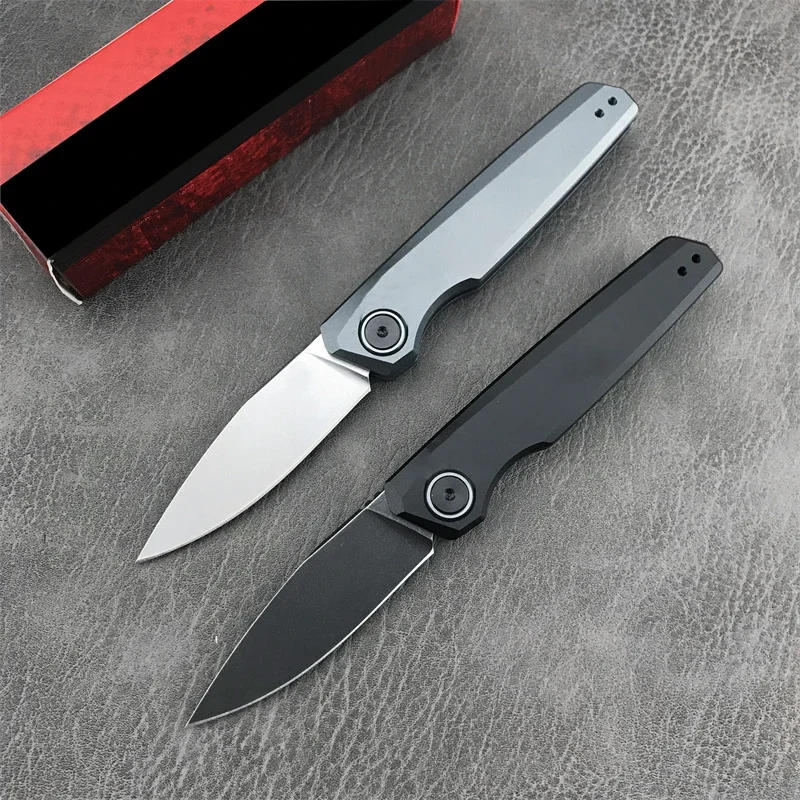 

KS 7551 Launch 18 AU TO D2 Steel Blade Aluminum Handle Folding Pocket Knife Survival Tactical Knife Self Defense Camping Tools