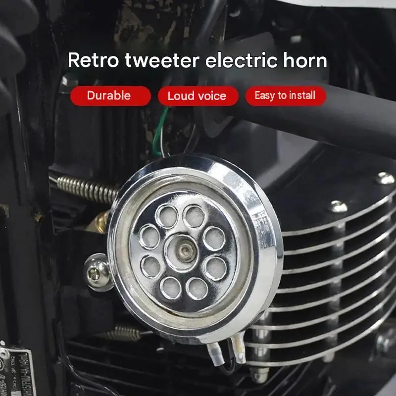 For Honda Cub CC110 CGX150 Waterproof High-Frequency Speaker Integrated Injection-Molded Sealed Housing for Enhanced Durability