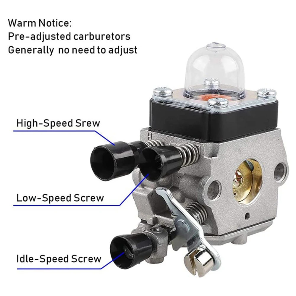 N84R 2X Carburetor For STIHL FS55 FS55R FS38 FS45 FS46 KM55 HL45 FS45L FS45C FS46C FS55C FS55RC String Trimmer Weed Eater