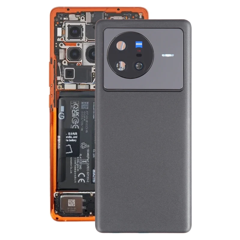 

Battery Back Cover for vivo X80 with Camera Lens Cover Phone Rear Housing Case Replacement