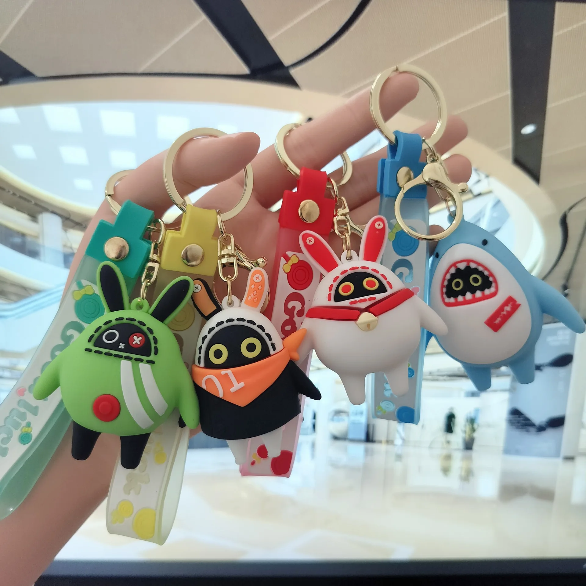 لعبة جديدة أنيمي Zenless منطقة صفر ZZZ Bangboo01 Luckyboo Amillion Sharkboo تأثيري حقيبة سلسلة مفاتيح كيرينغ الدعامة هدية عيد ميلاد