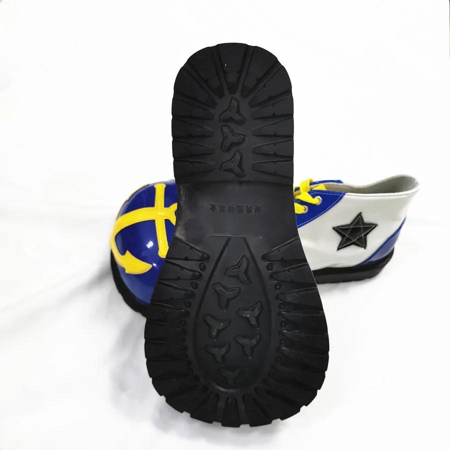 Zapatos de payaso grandes de tamaño libre de 34cm para hombres, botas bonitas y divertidas para fiesta de disfraces, Cosplay del Joker personalizado