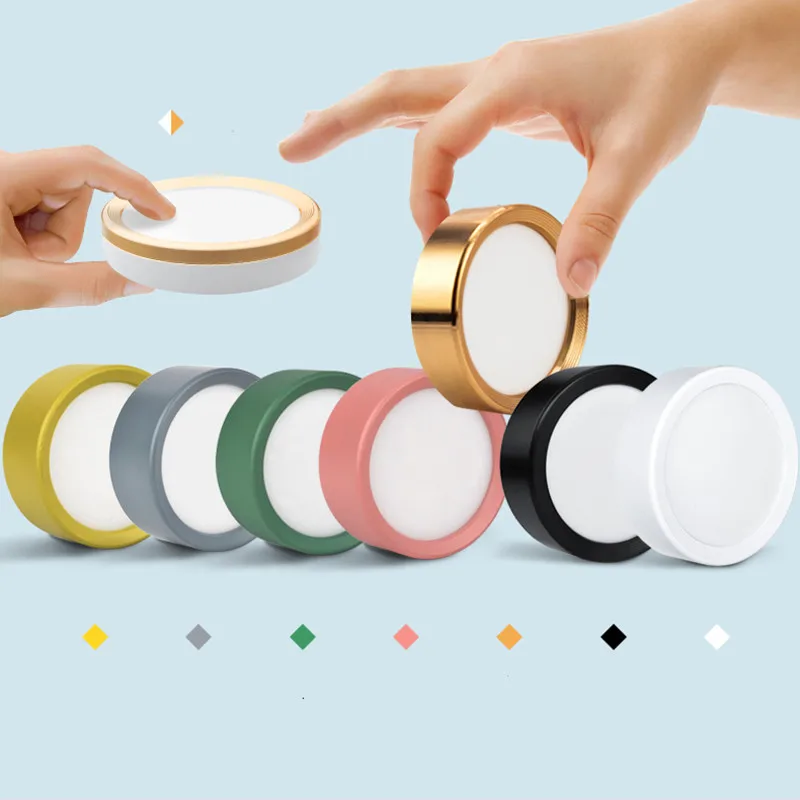 LED Downlight Modern Colorful Ceiling Lamp Surface Mounted Spot Led 7W 10W 15W 20W Ultra Thin Bedroom Living Room Lighting 220V