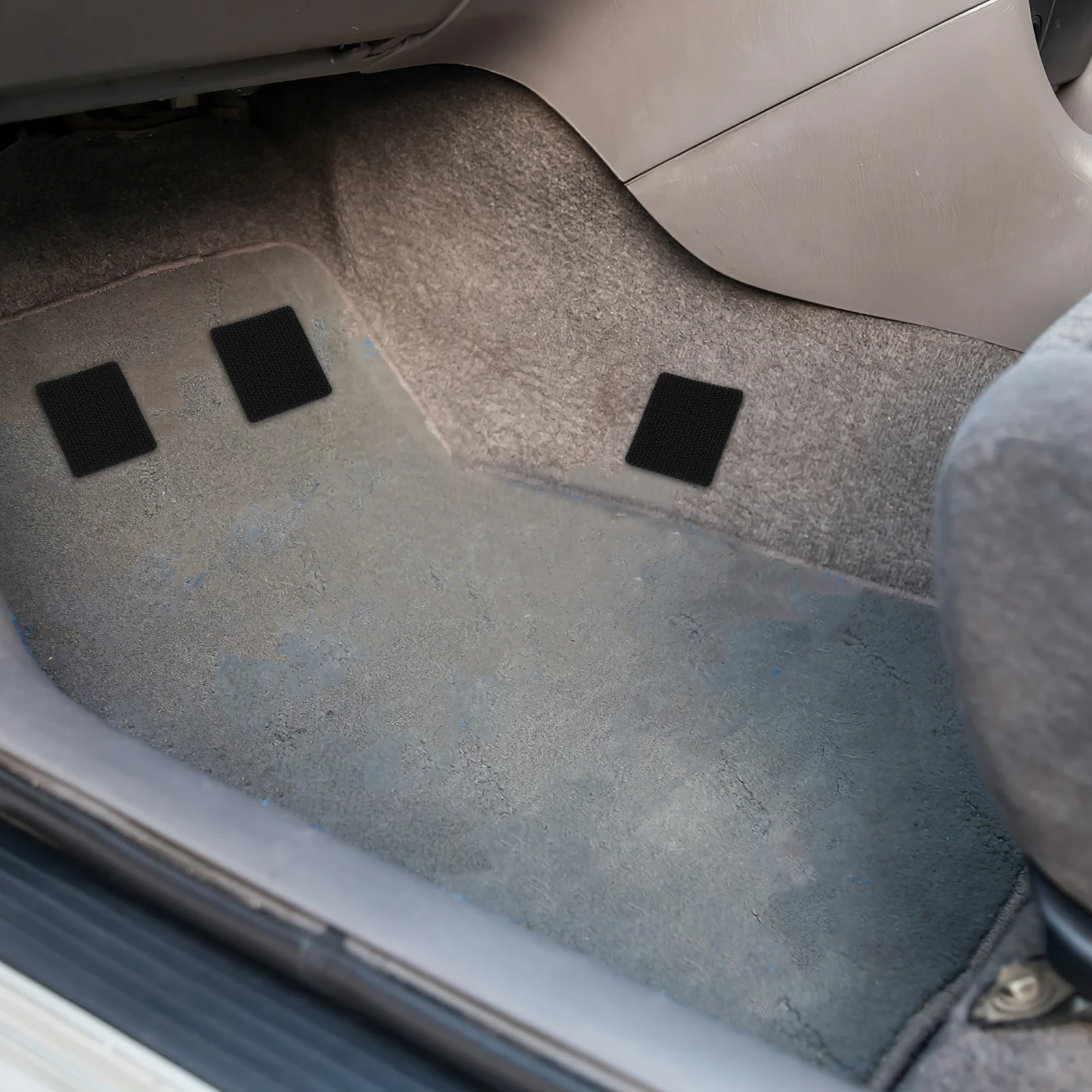 

10set Car Floor Mat Fixing Tape Adhesion Heat Resistant Waterproof Universal Fit For Auto Interior Automotive Carpet Adhesive