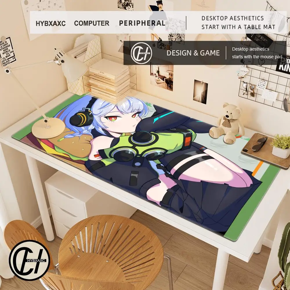 Mouse Pad Laptop ZZZ Gaming Accessories Keyboard Pad PC Kawaii Anby Demara Mousepad Zenless Zone Zero Anime Girl Desk Mouse Mat