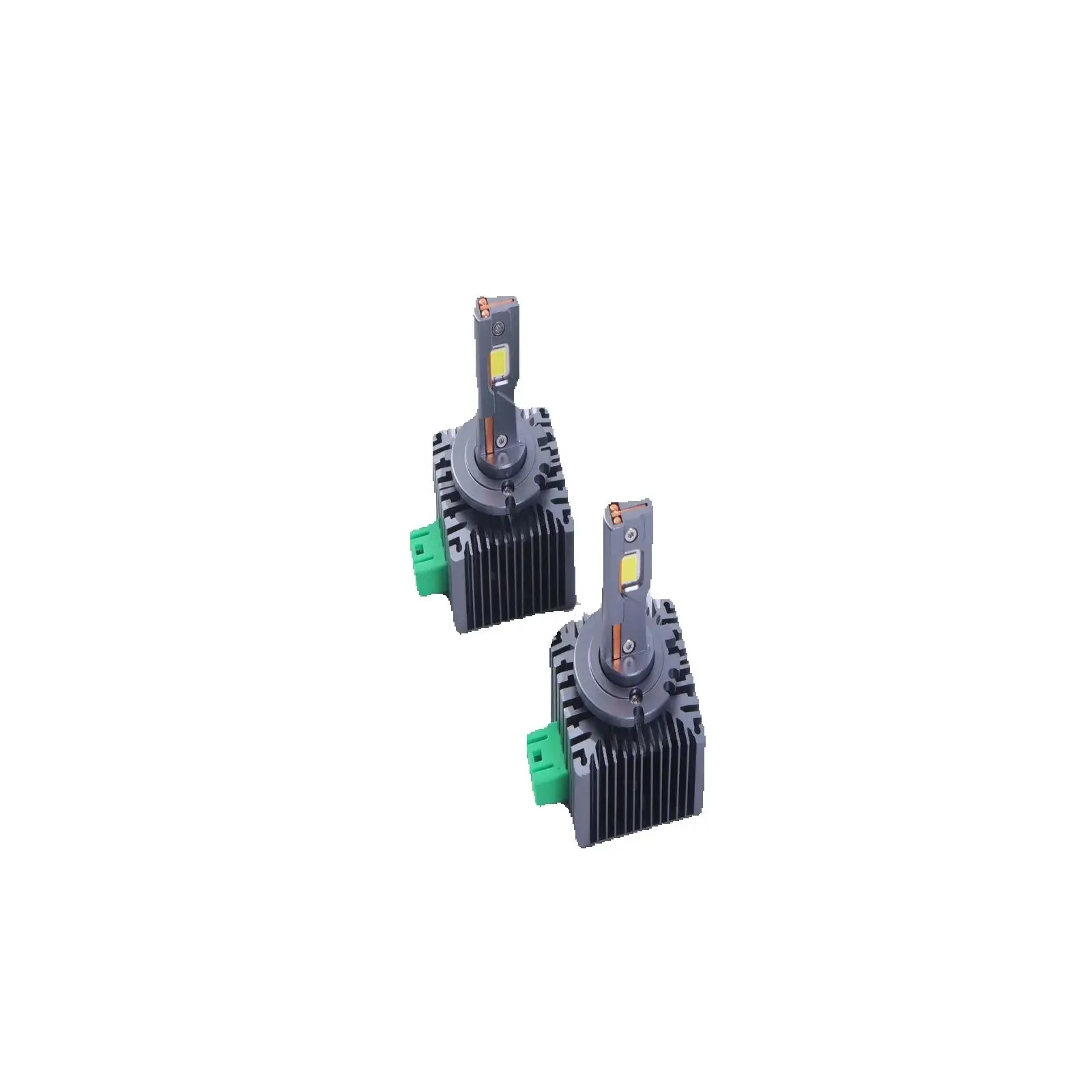 2pcs F6S D Series LED Headlight 6000K 40000LM FOR Car Light Assemblies D3S Interface