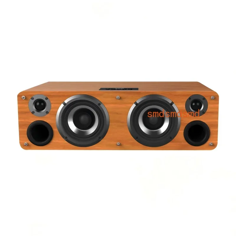 Professional-Grade All-electronic Crossover 2.0 Multimedia Speaker System Optical Coaxial BT 5.0 USB AUX Audio Input 450*245*135