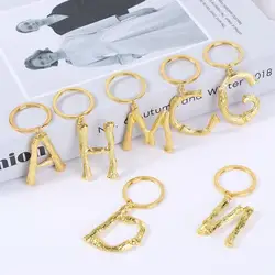 Letter A-Z Accessories Bag Pendant Initial Capital 26 Letters Keychain 26 Alphabet Key Ring Letters Key Chain Alphabet Keyring