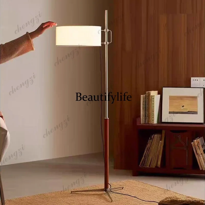 Floating light medieval floor lamp Bauhaus living room next to sofa study tea room atmosphere light adjustable and simple