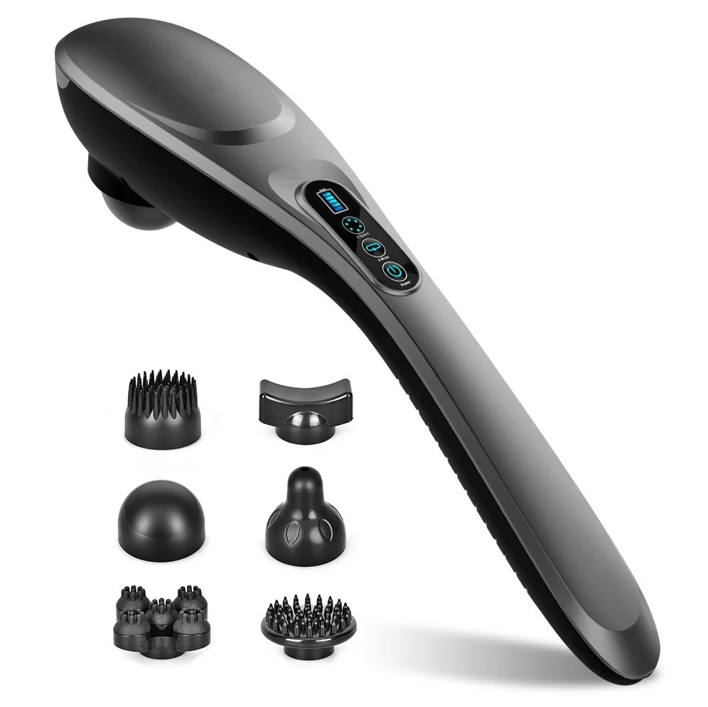 

LCD display chiropractic percussion massager handheld deep tissue massager