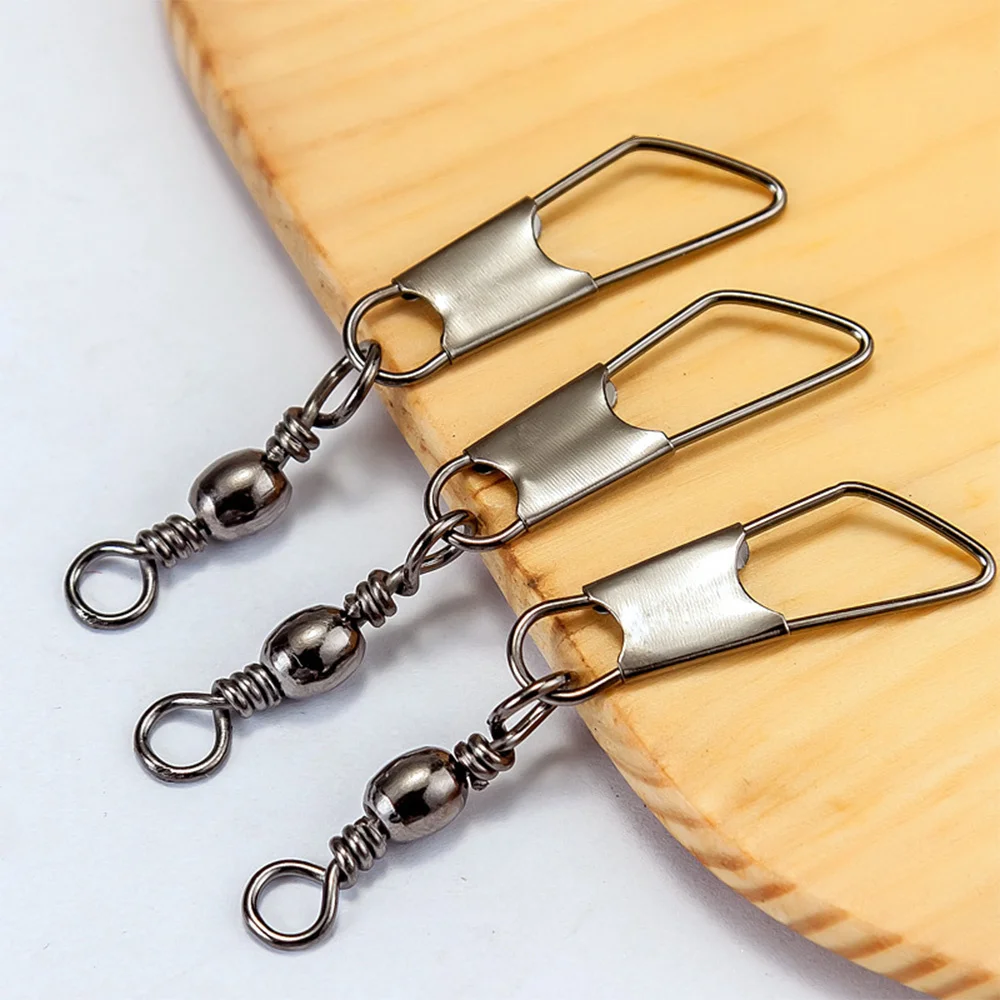 

5Pcs Swivel Connector Type A Type B 8-Shaped Ring Quick Swivel Pin Taiwan Fishing Tackle Fishing Supplies Accessories Metal