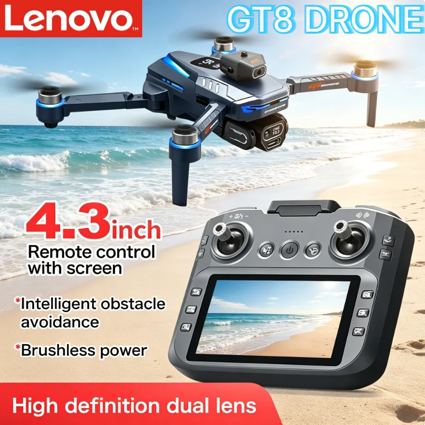 Drone Gt8 Rc - Lenovo GT8 GPS 折りたたみ式ドローン 8K デュアルカメラ