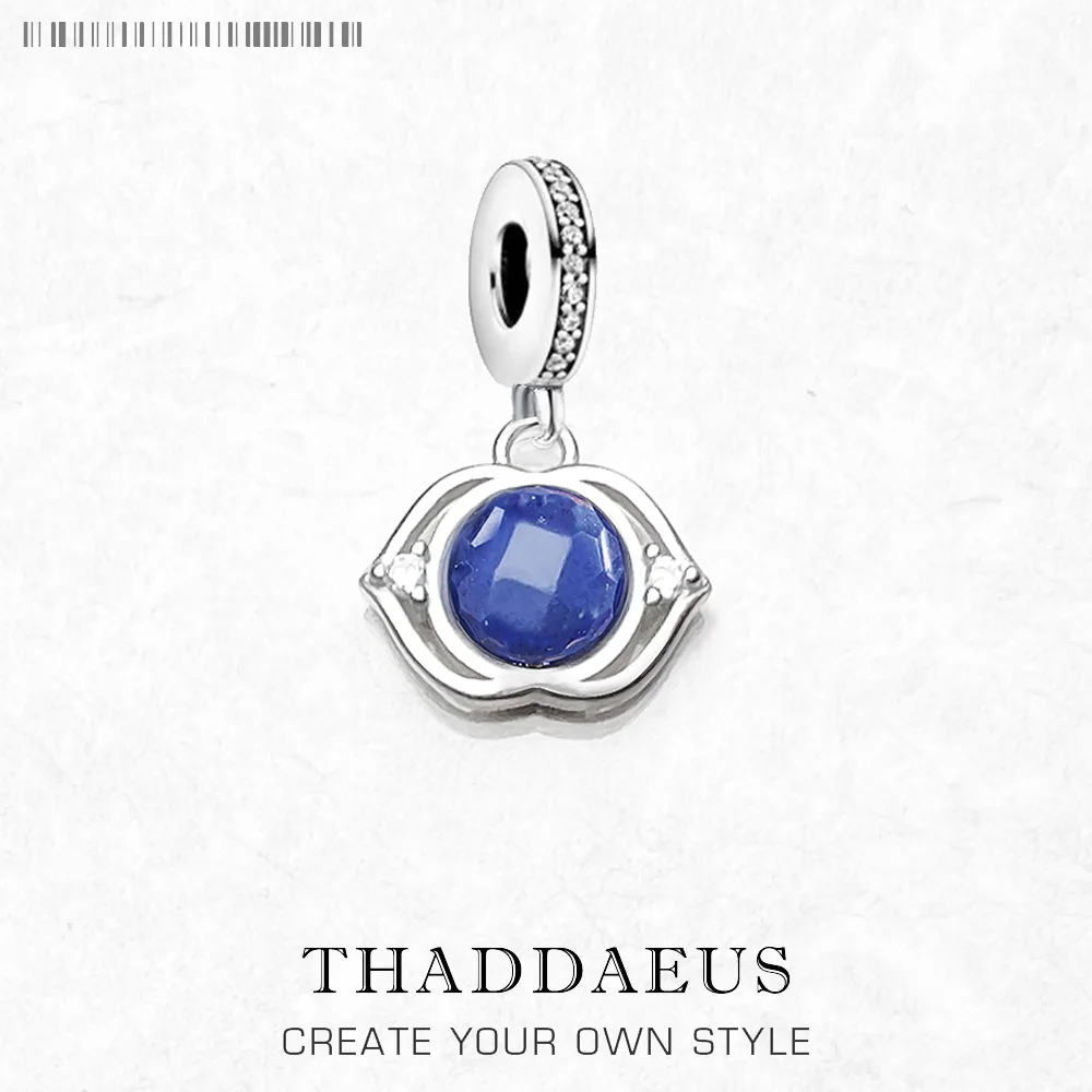 

Ювелирные изделия для мужчин и женщин, подвеска в виде синего лотоса, Серебряный подарок для мужчин и женщин