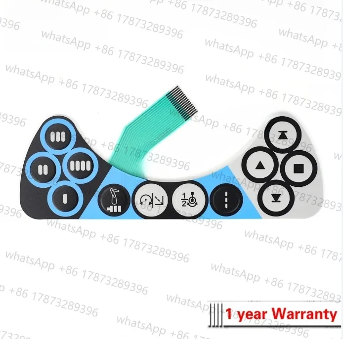 غشاء لوحة المفاتيح التبديل ل ABB روبوت IRC5 FlexPendant 3HAC028357-001 3HAC028357001 تعليم قلادة DSQC 679 لوحة المفاتيح الغشائية #1