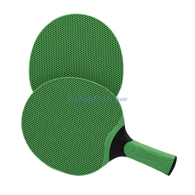 

P9FC Rubber PingPong Rackets Table Tennis Rackets Portable Table Tennis Paddle