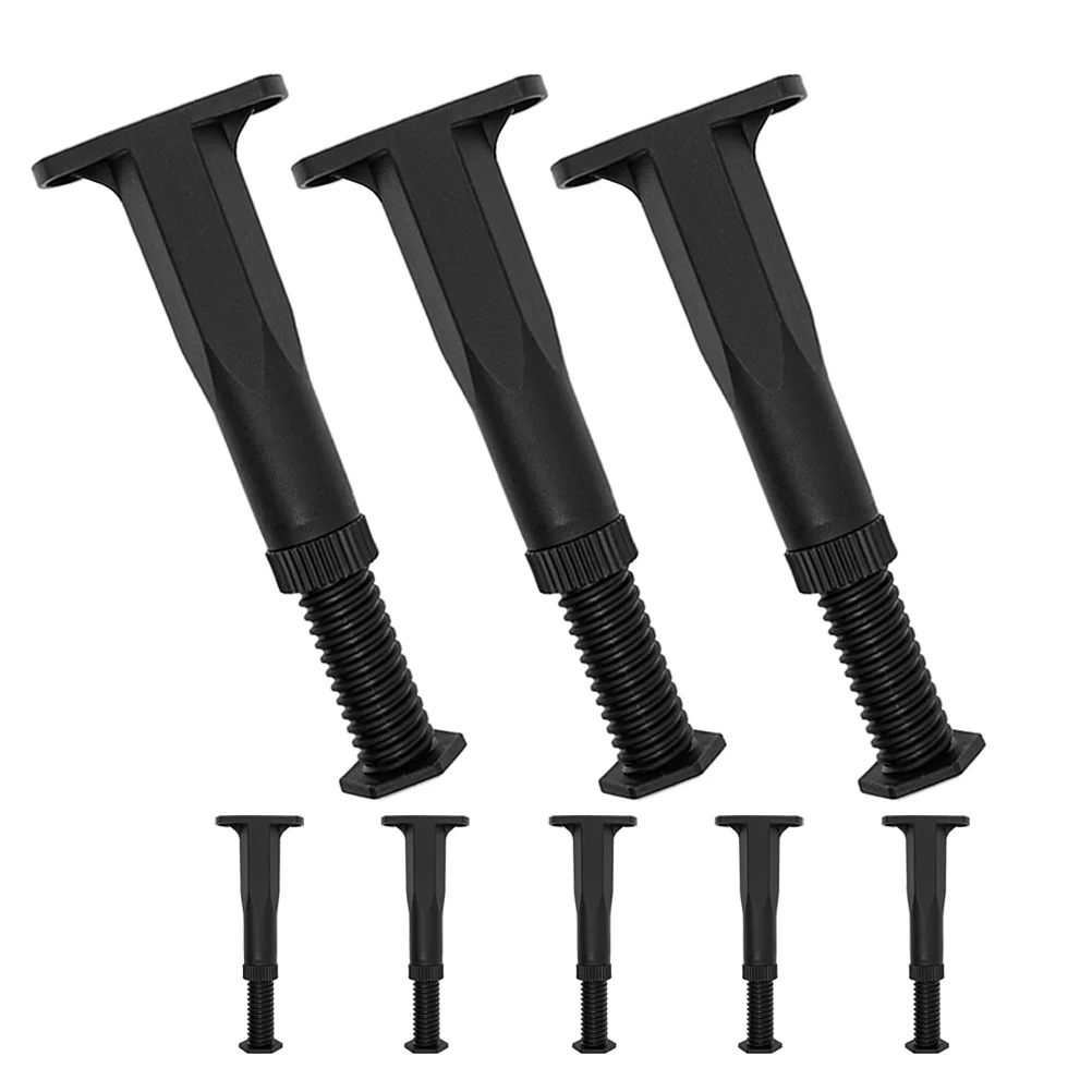 

8 Pcs Support Feet Extender Adjustable Bedframe Legs Furniture Sofa Breakfast Bar Replacement