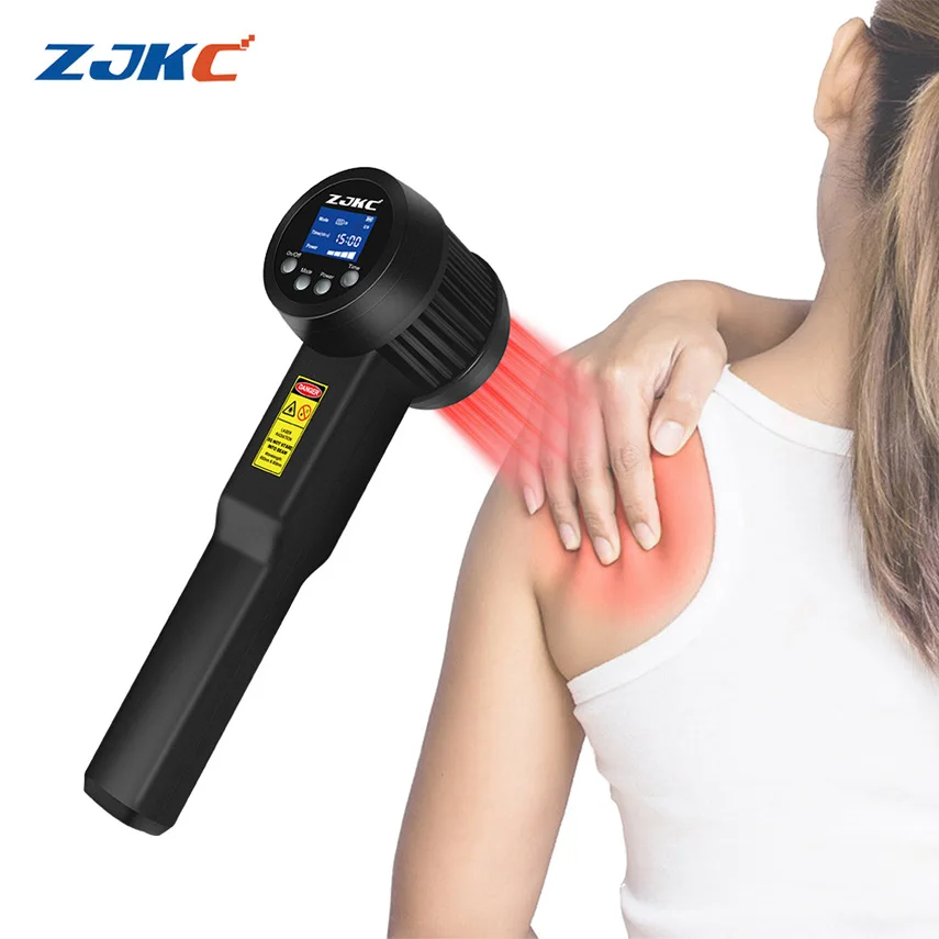 

ZJKC 3W/3000mW Cold Laser Treatment for Back Pain Shoulder Neck Joint Red Near Infrared Light Laser Therapy 650nmx10+808nmx15