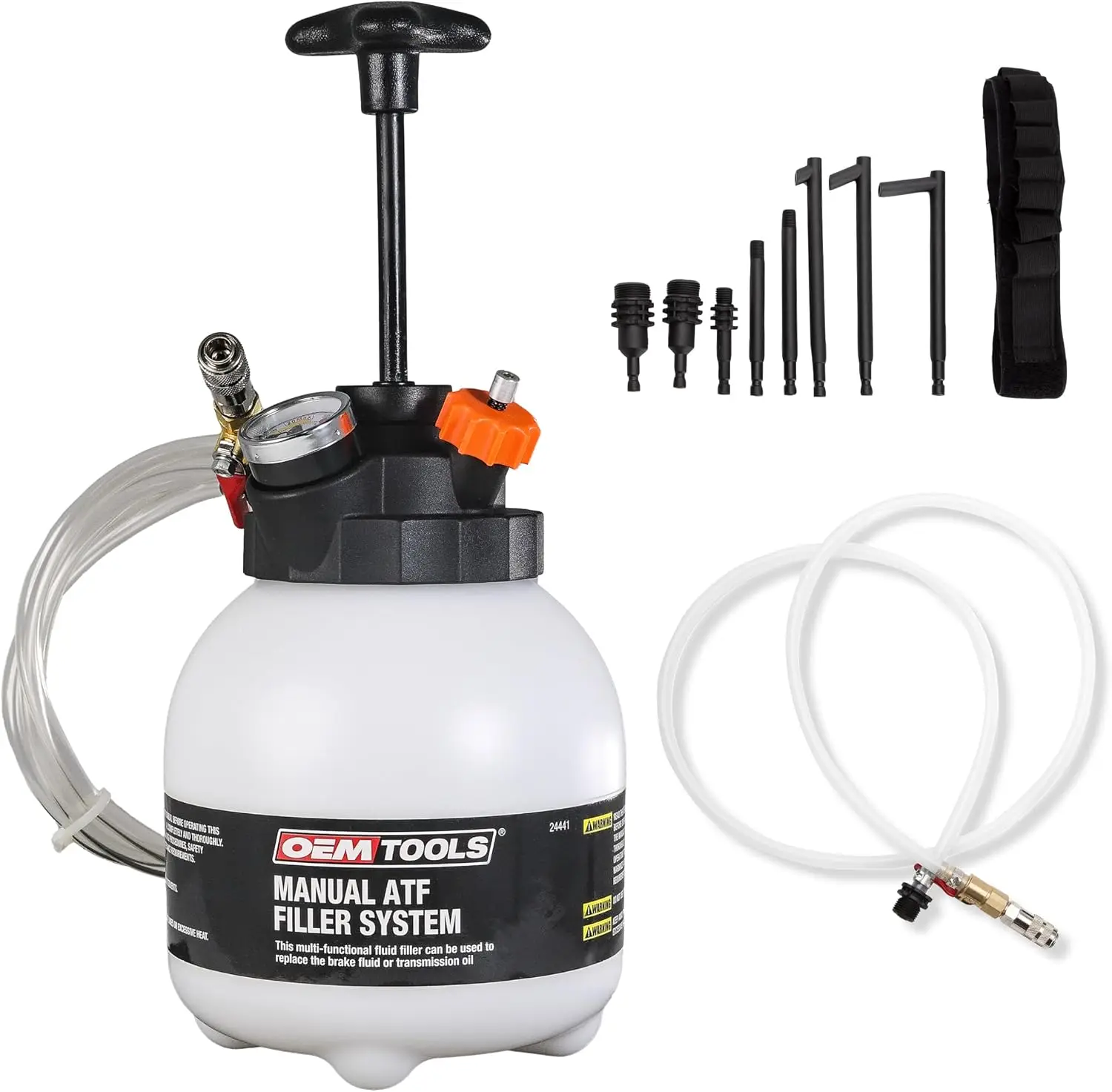 24441 Transmission Fluid Pump, Manual Transmission Fluid Transfer Pump, 3-Liter Capacity Oil Pump Extractor, Oil Extractor
