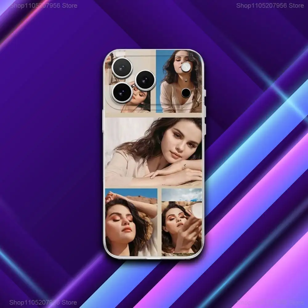 حافظة هاتف S-Selena Singer G-Gomez لهاتف iPhone 11,12,15,14,13,17,16,Pro,Plus,E,Max,Air,غطاء مغناطيسي صغير