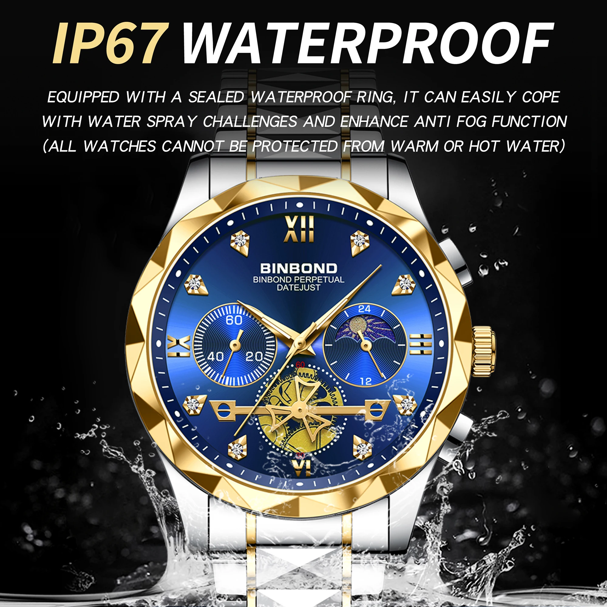 Men's Luxury Waterproof Accurate Quartz Watch