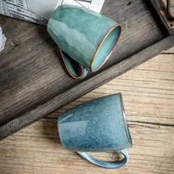 Alley tail [Retro kiln variant 450ml cup] Characteristic personality coffee cup ceramic cup water