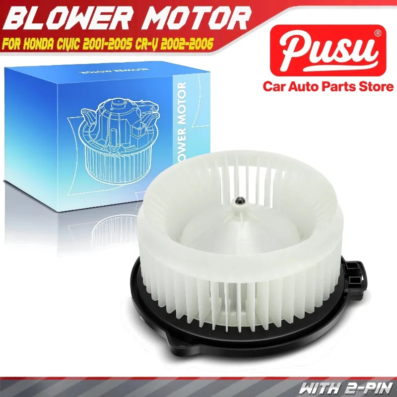 

A/C HVAC Heater Blower Motor 79310-S5D-A01, 79310-S7A-G12, 79310S5DA01 for Honda CR-V 2002-2006 Civic 01-05 Element 2003-2011