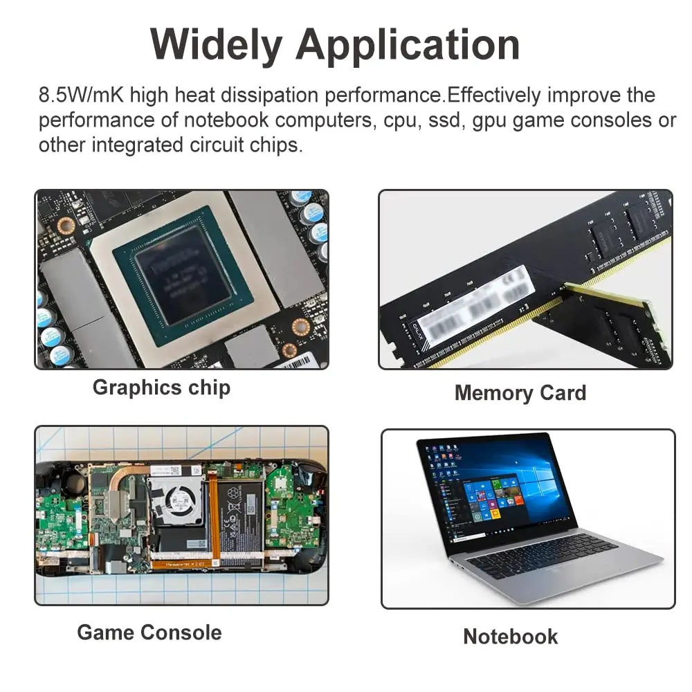 هانيويل ptm7950 معجون الوسادة الحرارية ptm 7950 مرحلة تغيير وحدة معالجة الرسومات وحدة المعالجة المركزية المبرد 80x80 التبريد موصل بطانة حماية من السيليكون Termooproкла