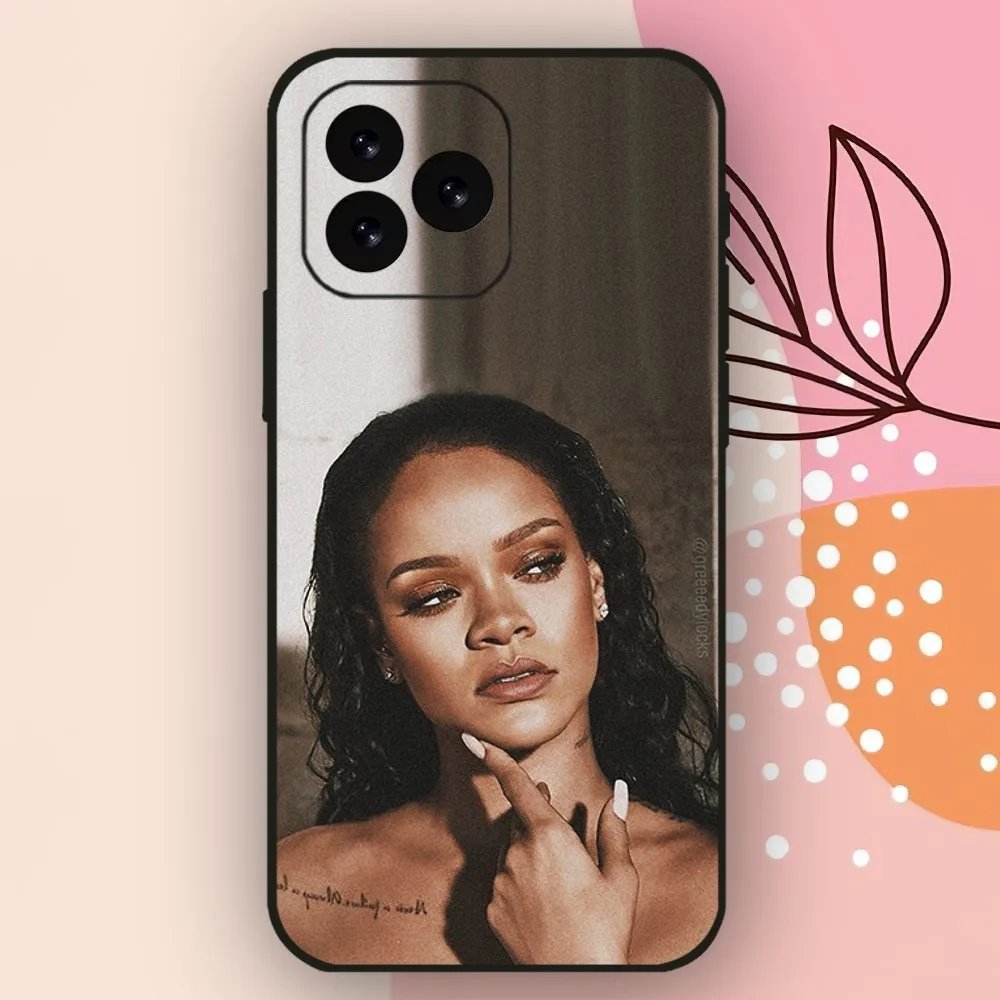 Singer R-Rihanna  Phone Case For iPhone 11 12 13 14 15 Mini Plus Pro Xs Max X S Plus XR Shell