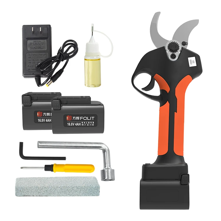 

Electric pruning shears - 45mm/2 inch cutting | Cordless lithium for branch pruning