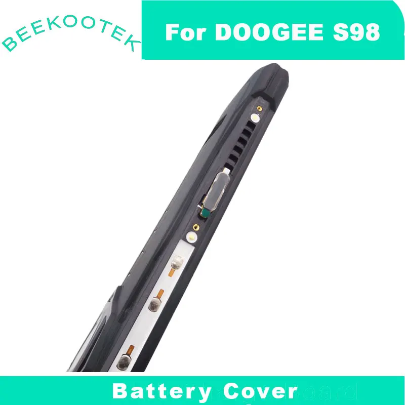 New Original DOOGEE S98 Bottom Case Battery Cover With Fingerprint Receiver Cable Repair Replacement Accessories For Doogee S98