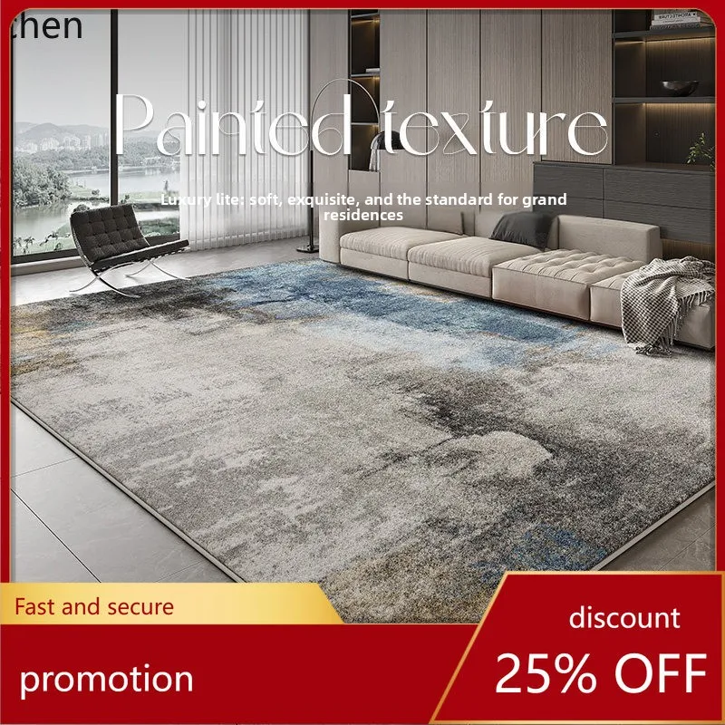 

YFY Carpet for Living Room 2025 New Model and Stain-Resistant Sofa Bedroom Room Soundproof Floor Mat Washable and Wipeable