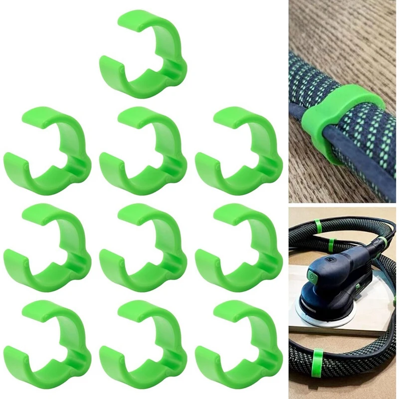 ABUL-ฝุ่นท่อOrganizerคลิป,ม้วนท่อคลิปสําหรับFestool 27 มม.ท่อ,ท่อสําหรับFestool Sanderและฝุ่นExtractor