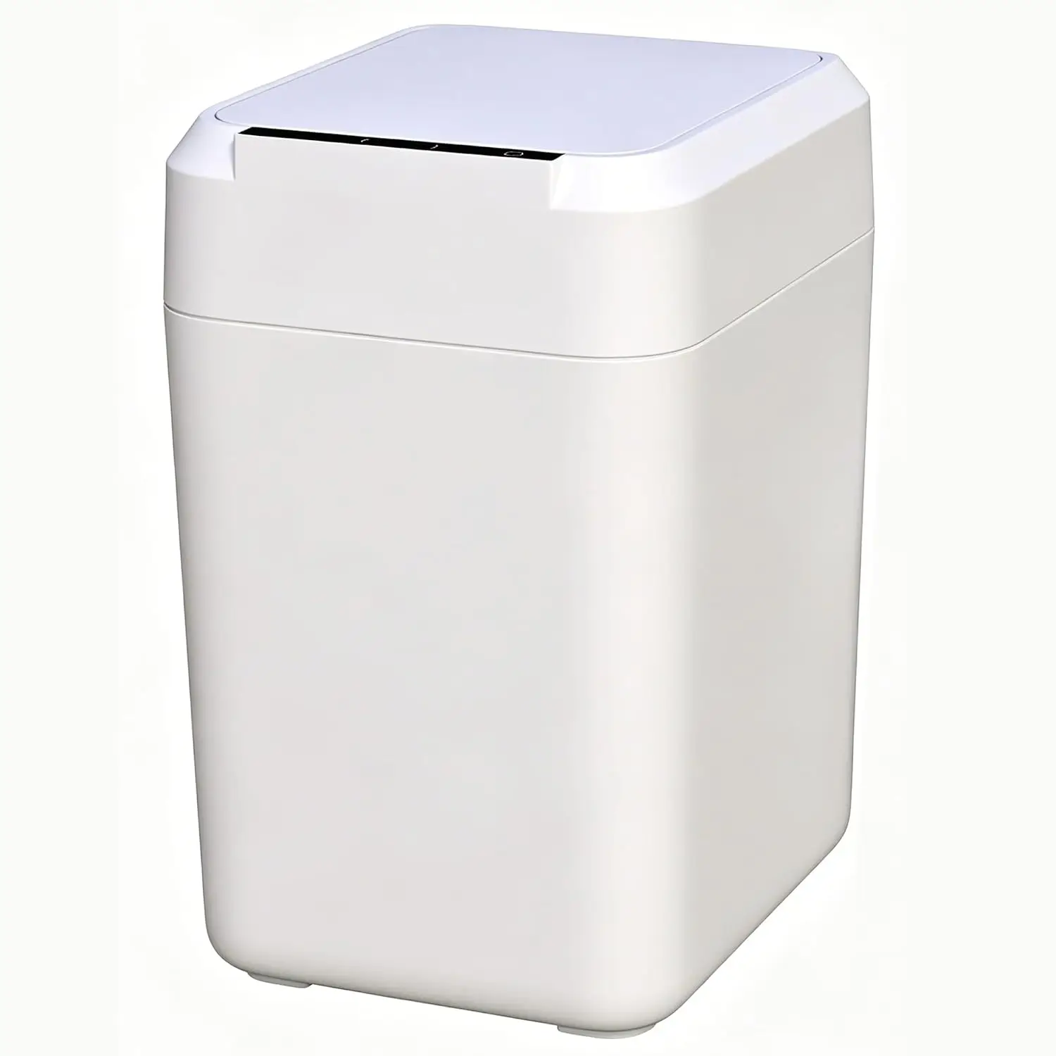 4.5 Gallon Smart Trash Can, Self Sealing and Self-Changing Automatic Trash Can, Type-C Rechargeable, Garbage Can with Lid for Ki