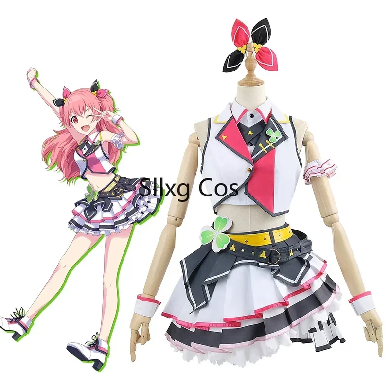 

FC6Project Sekai Colorful Stage More More Jump Sizuku hinomori Cosplay Anime Dresses Christmas Halloween@FC8！