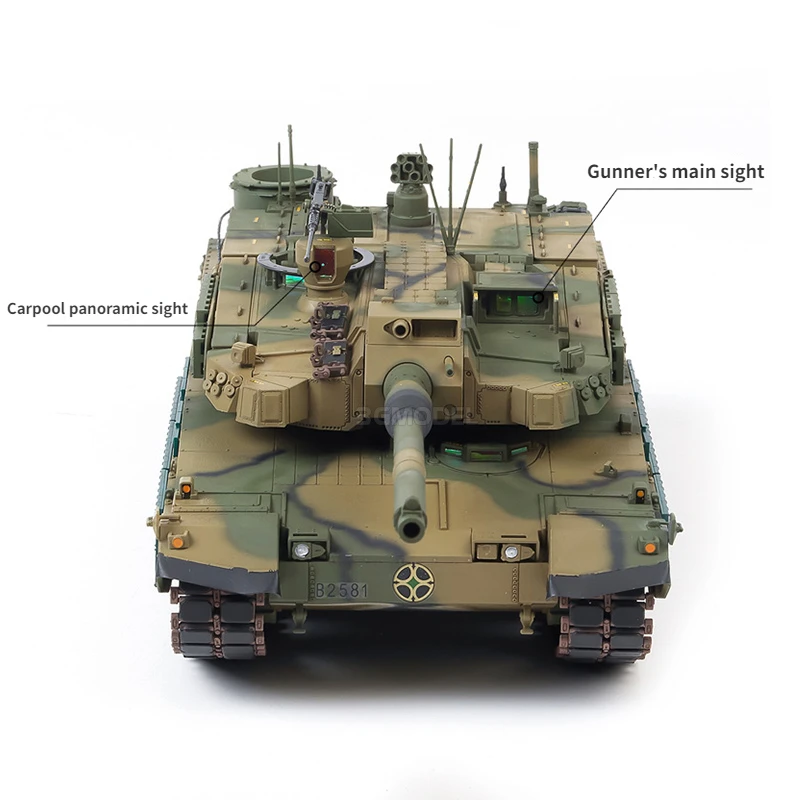 Academy Assembly Tank Scale Model Kit 13511 1/35 South Korean K2 Panther Main Battle Tank