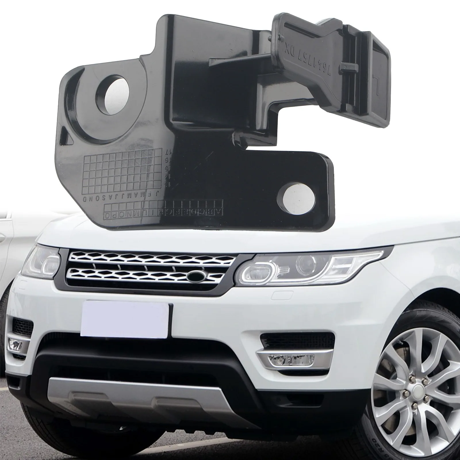 Black Headlight Mounting Bracket For Land Rover Range Rover Sport 13-21 LR054698