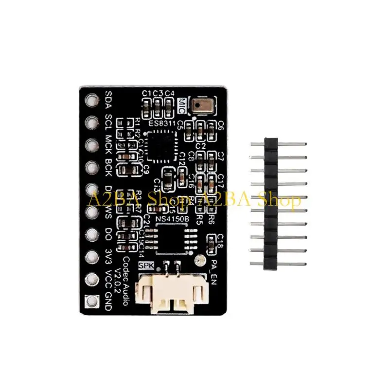 A2BA Professional Digital Power Amplifier Sound Module with Microphone ES8311+NS4150B