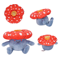 Kawaii Vileplume Plush Toy Gloom Vileplume Doll Soft Stuffed Plush Animal Toys Pokemon Cartoon Game Figure Toys for Kids