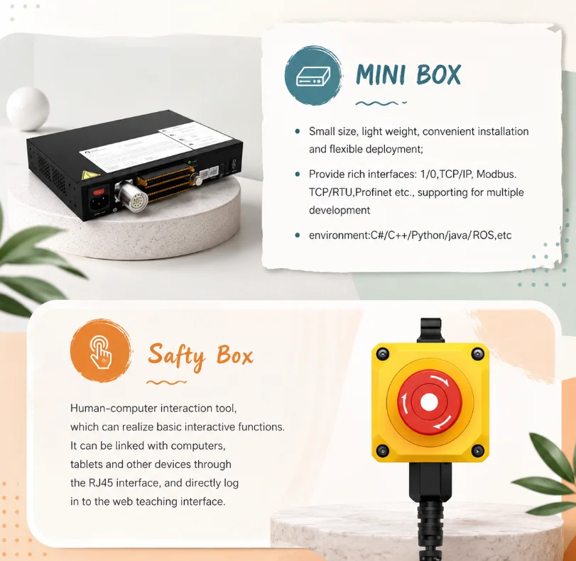 Oryginalny 6-osiowy robot kola – Robotic Arm 6 Axis Desktop recenzja i cena