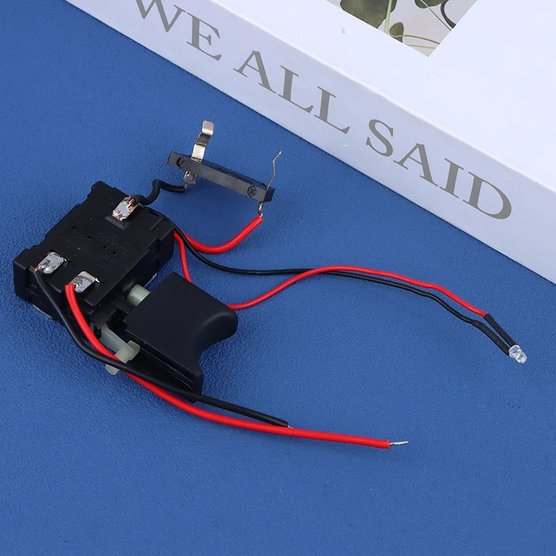 Drill Switch Electric Drill Dustproof Speed Control Push Button Trigger Switch DC Cordless