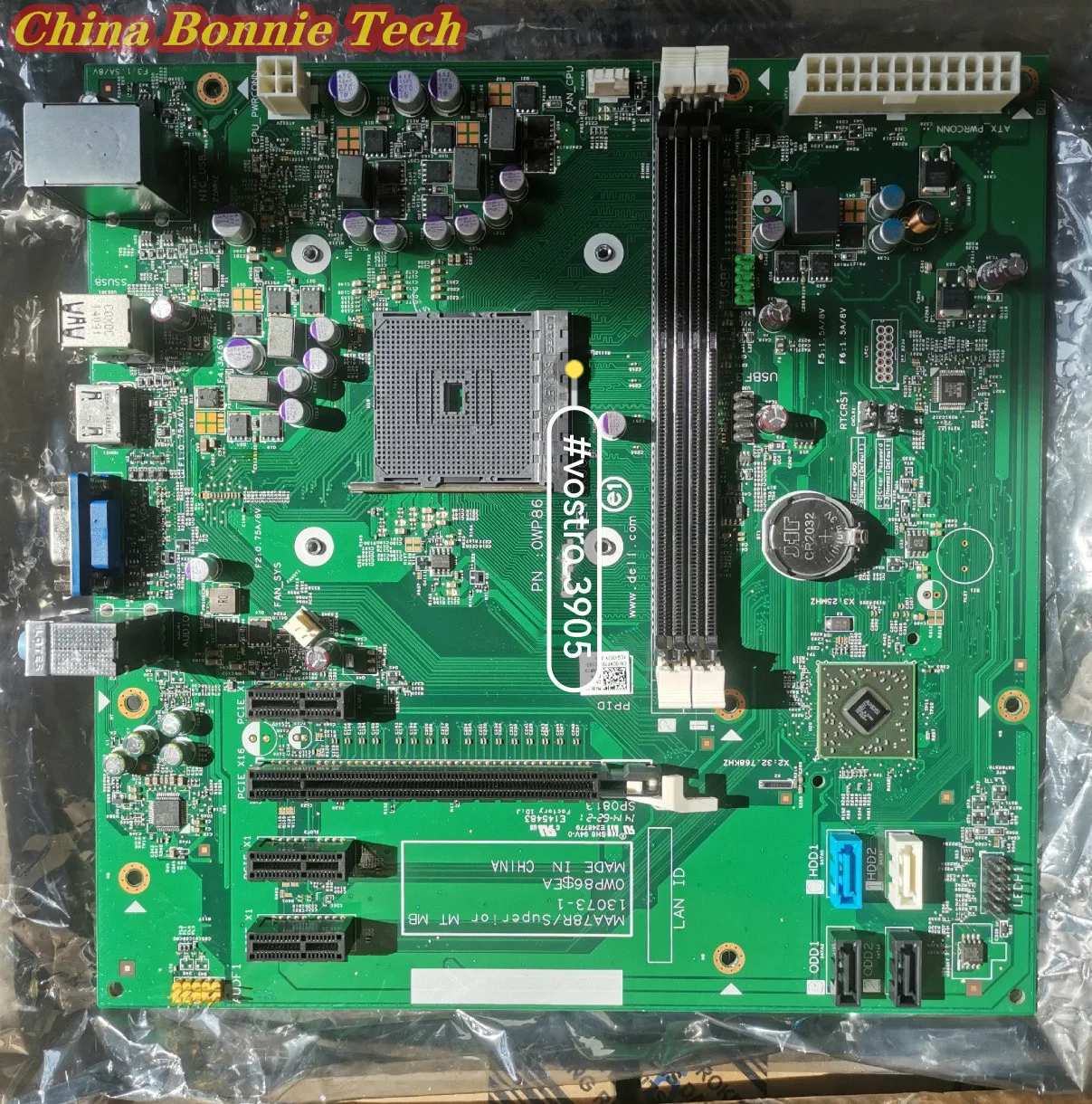 

Motherboard for DELL VOSTRO 3905 ,MAA78R 13073-1 0WP86 13073-2 4KWV6