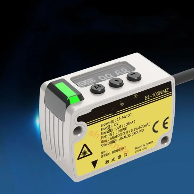 485 Switch Analog BL-100NZ BL-030N Laser Displacement Ranging Sensor Thickness Measurement Distance Measurement Height Sensor