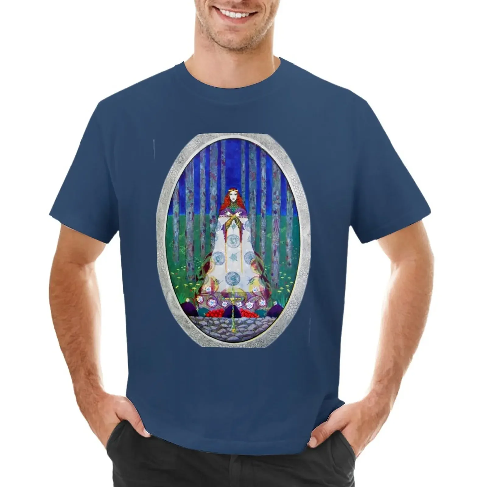 The Marsh King's Daughter - Harry Clarke T-Shirt vintage clothes animal prinfor boys cute tops T-shirts for men cotton